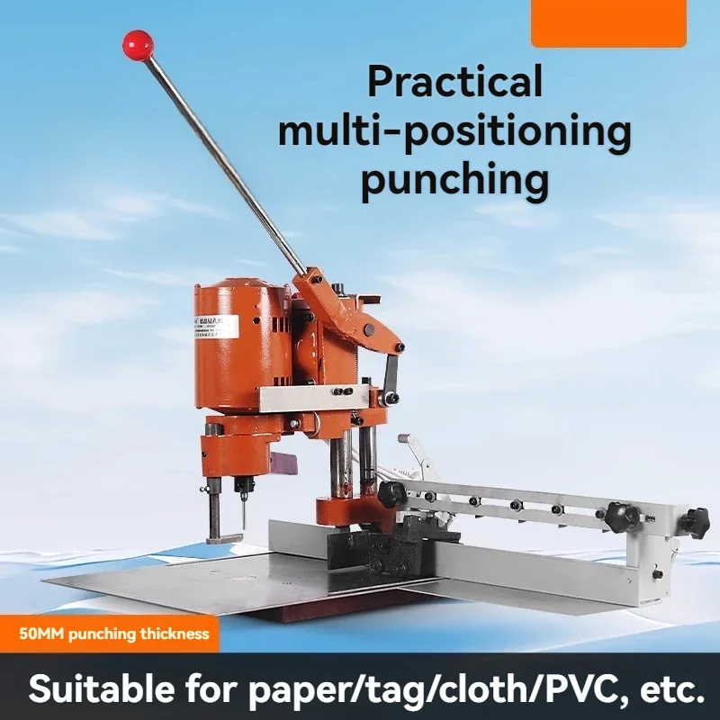 210+positioning Tag Drilling Machine, Paper Tag Drilling Machine Handbag Punching Machine