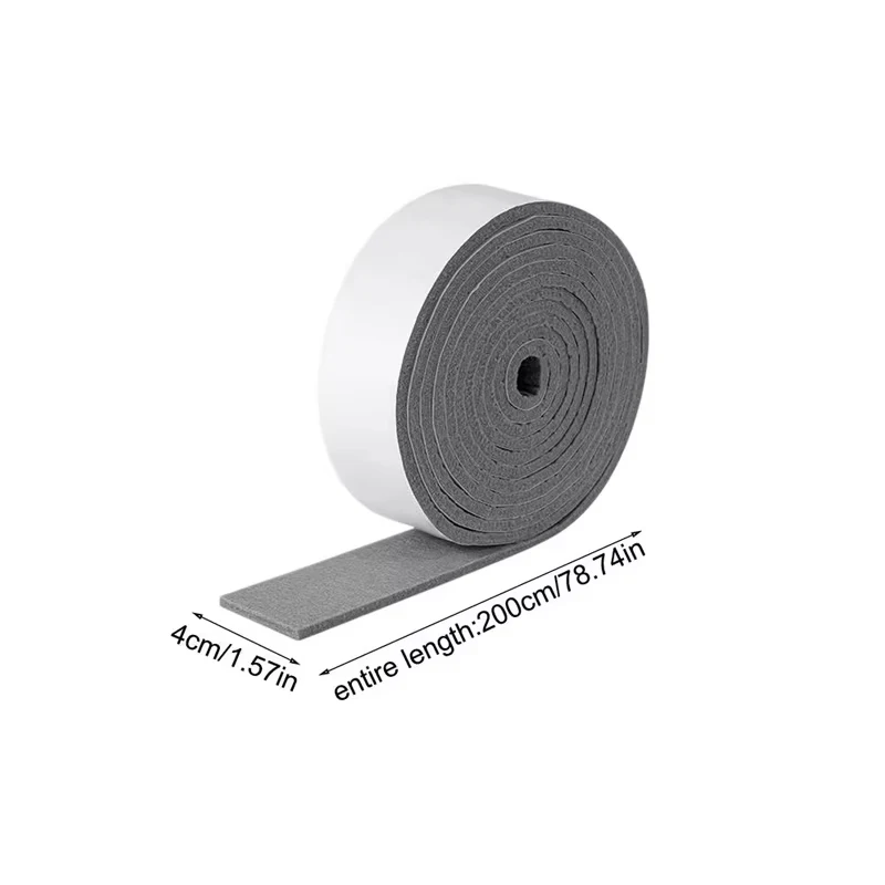 1 لفة نافذة شرائط مكافحة التكثيف الزجاج امتصاص الماء ملصق نافذة التكثيف ماصة شرائط امتصاص الرطوبة #2