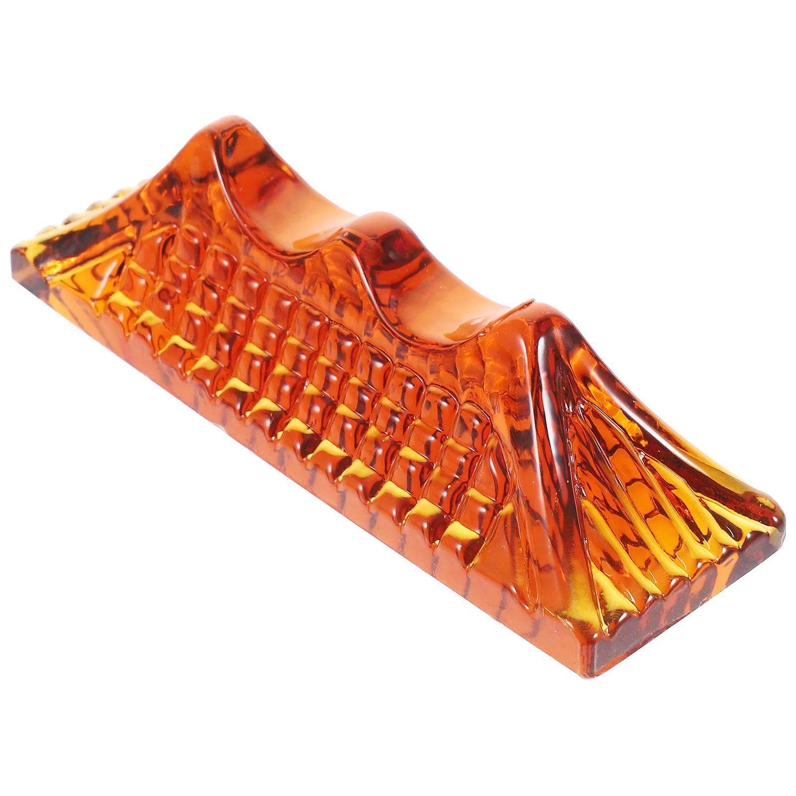 

Brush Pen Holder Stand for Chinese Calligraphy Pens Glass Pen Rack Exquisite Workmanship Stable Bottom Desktop Decor Writing