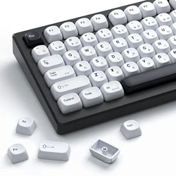 XVX-teclas PBT MOA, color blanco, 75 por ciento, personalizadas, sublimación, 137 teclas