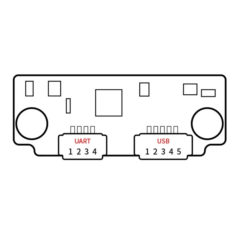 A42T-FM225 3D Face Recognition Module DC5.5V-9V Live Detection Uartandusb Communication Interface