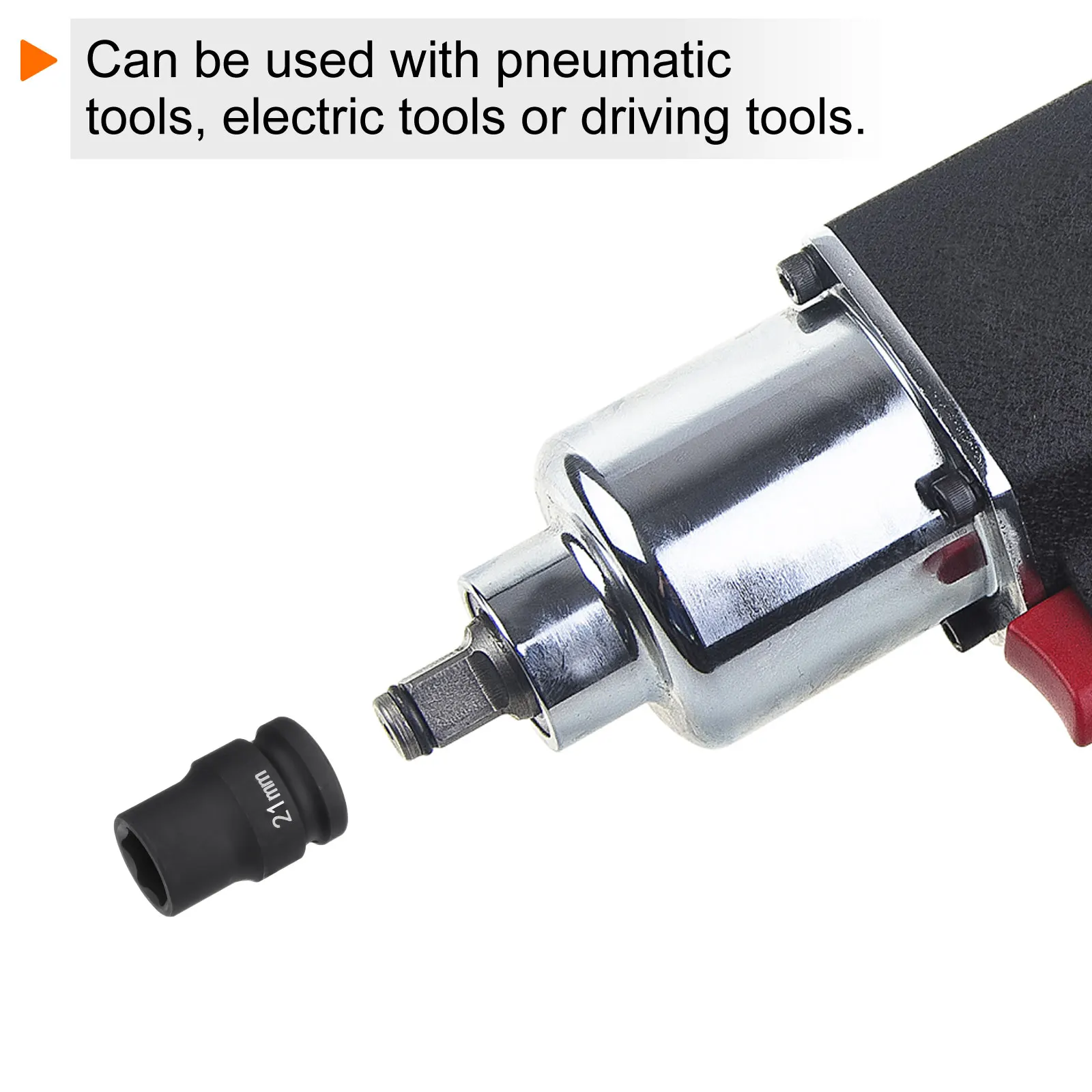 6-Point Impact Socket Metric 40Cr Impact Socket