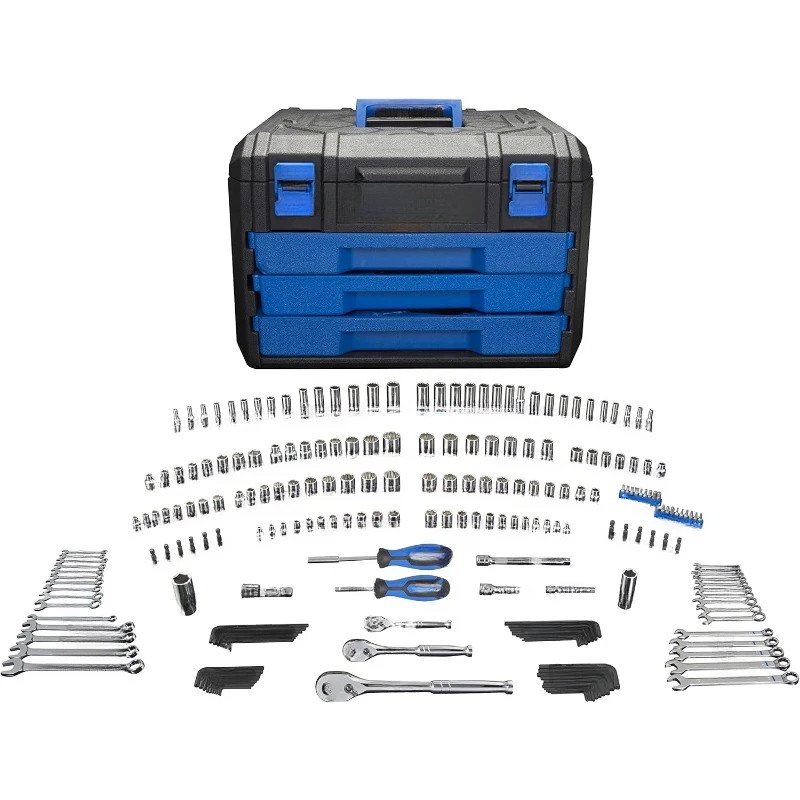 227-Piece Standard/Metric Mechanics Tool Set