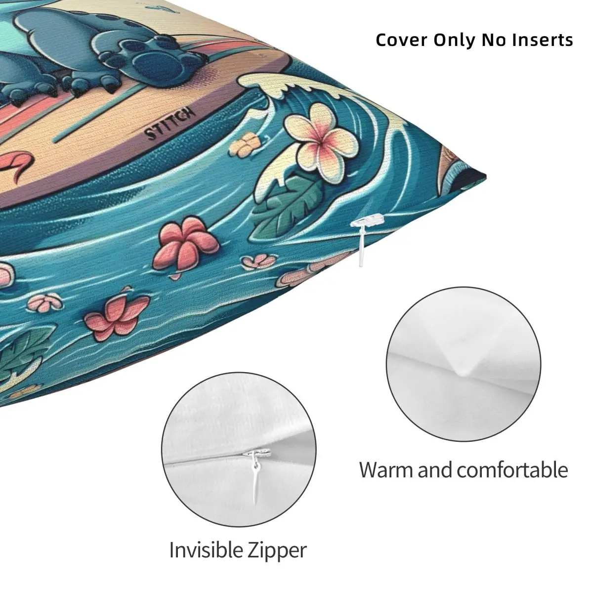 لطيف الكرتون كوالا غرزة كيس وسادة وسادة تغطي خمر المخدة الزخرفية للمنزل 40*40 سنتيمتر #5