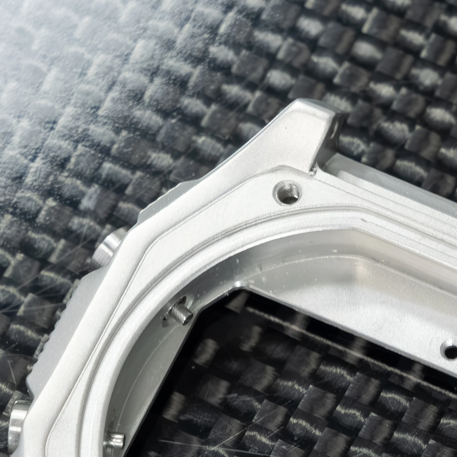 Royale Ultra Mod für CASIO F-91/A158/A159 Uhrengehäuse 316L Edelstahl K1 Mineral Poliert Gebürstetes Mattes Gehäuse Sunray Zifferblatt-Set – Detail 9