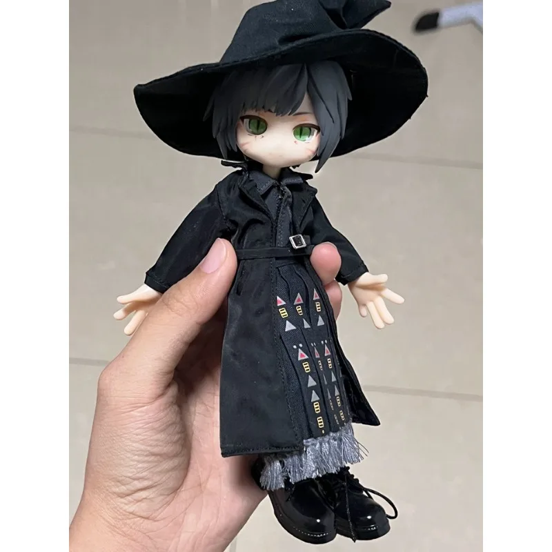 Langes Windbreaker-Hemd und Hose im Maßstab 1:12, Asi 2.0 OB11-Kleidungsmodell, passend für 1:12 Azone Picco Actionfigur-Körperpuppen – Detail 2