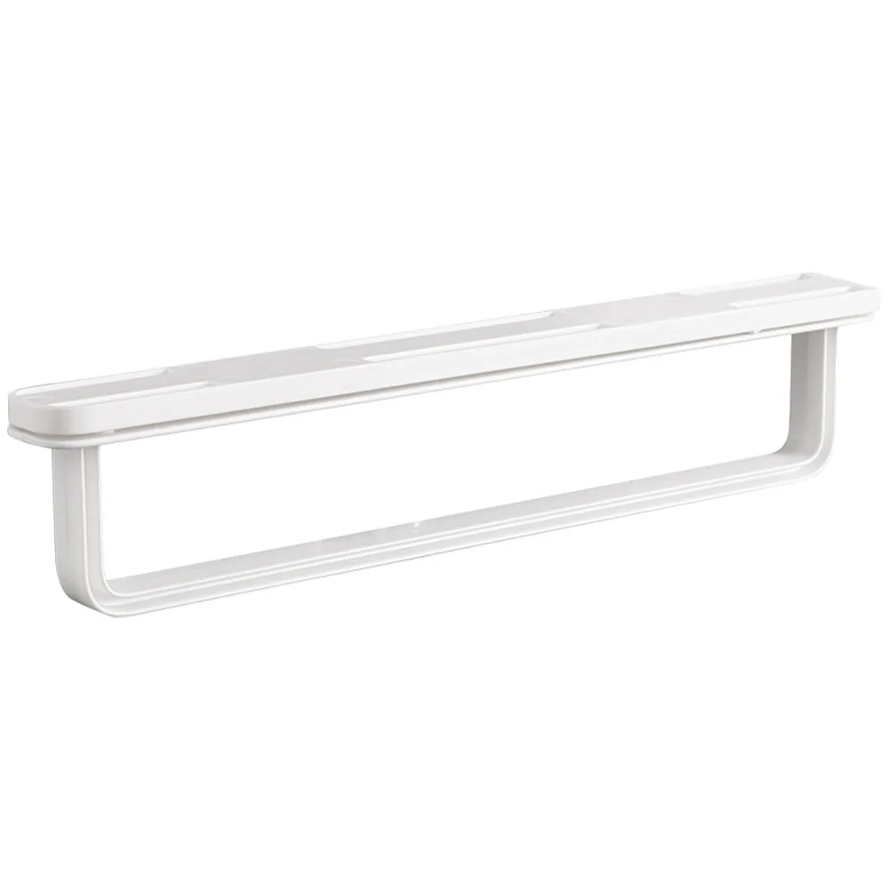 

Wall Shelf Kitchen Towel Rack Rack Bathroom Kitchen Towel Holder Compact Chrome HIPS Modern Anti Scratch Space Saving