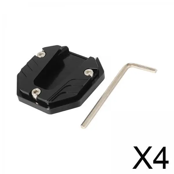 

Motorcycle Kickstand Pad Extender Anti Skid Bike Support Base Plate for Universal Side Stand Outdoor Parking Accessory