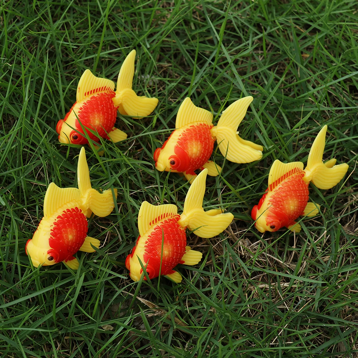 

5Pcs Realistic Artificial Carp Plastic Fish Lifelike Aquarium Decoration Fish Tank Landscape Ornament Aquarium Filter