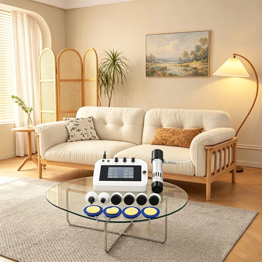 Shock Wave Therapy Machine EMS For Erectile Dysfunction ED Treatment Tendon Pain Relief 300MJ Professional Shockwave Massager