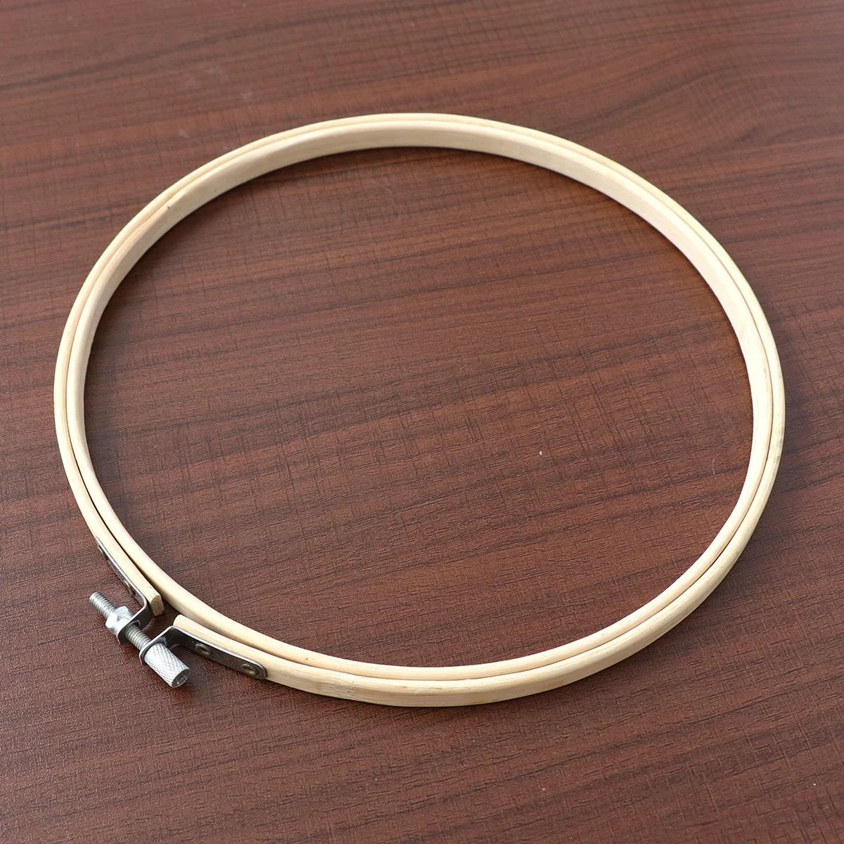 1Pcs 20Cm Bamboo Embroidery Ring Frame Perfect for DIY Stitching Projects Home Decor Crafts Sewing Accessories Kit Gift