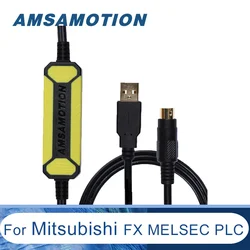 USB-SC09-FX For Mitsubishi FX MELSEC Series PLC Programming Cable USB To RS422