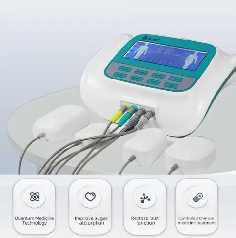 

Терапевтический прибор для улучшения состояния при повышенном сахаре в крови, улучшающий баланс восьми основных систем организма, модель 2026 года