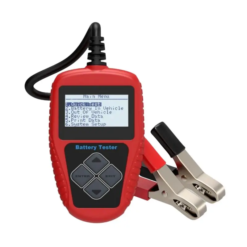 Superior-BA101 12V Car Battery Tester Analyzer Automotive Battery Load Tester 100-2000CCA Charging Circuit Load Diagnostic Tools