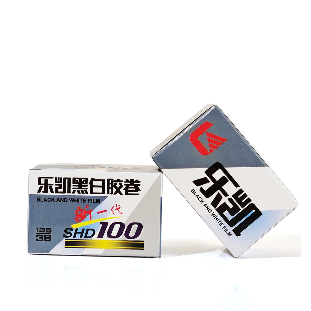 1/3 Rolls CHINA LUCKY SHD100 Black and White Film 36 Sheets Negative film ISO100（Expiration Date: 2026）