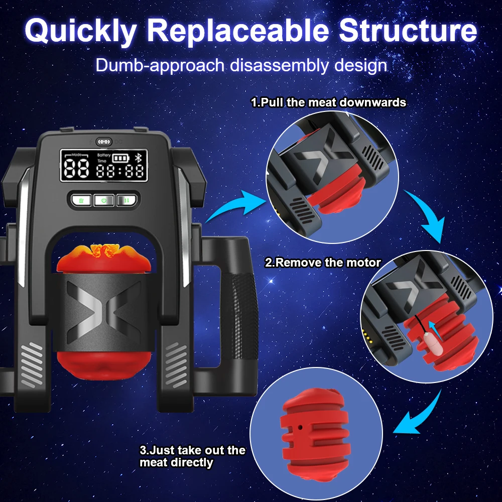 Electric Retractable Vibration Airplane Cup With Mobile Phone Holder Male Masturbation Penis Delay Exercise Device Sex Toys view 5