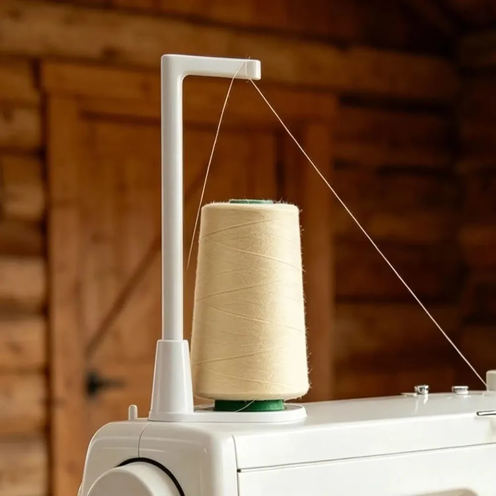 3D Printed Sewing Machine Thread Stand Creative Anti-Winding Anti-Tangle Thread Guide Durable Universal Vertical Bobbin Stand