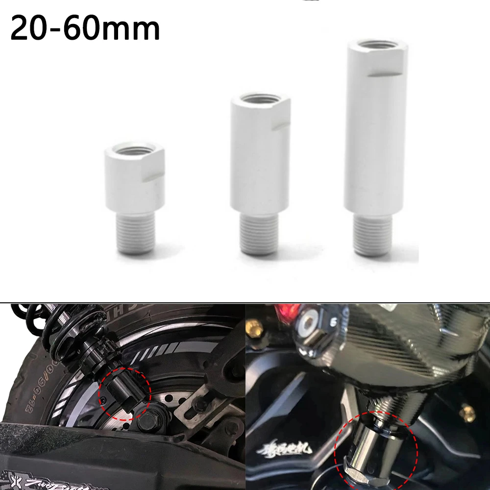 Universeller CNC-Stoßdämpfer-Verlängerer 20/30/40/50/60mm Höhenverstellung Dämpferadapter Motorrad-Roller-Modifikationsteile