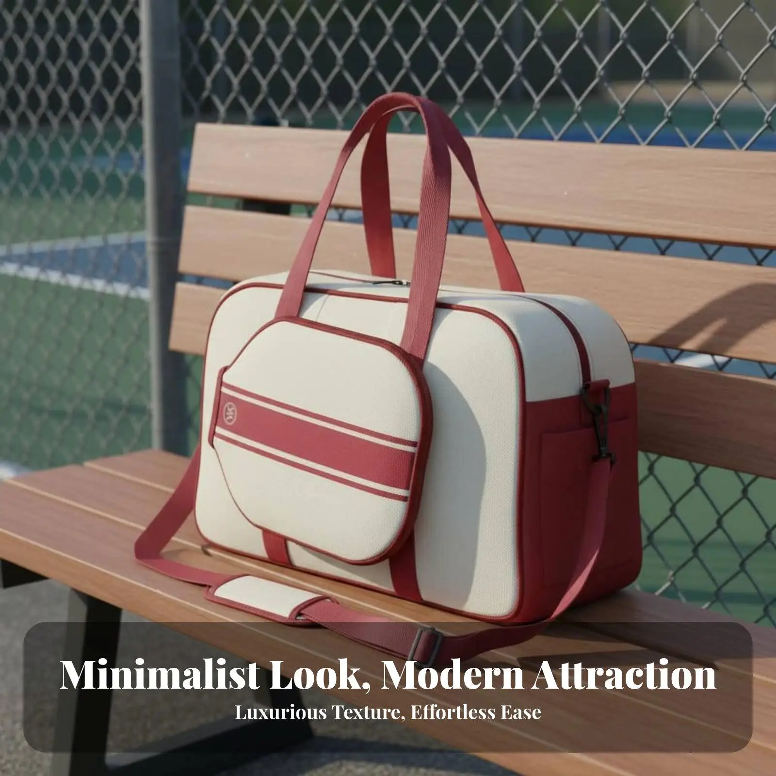 Badminton Racket Bag Large Capacity Racket Paddle Bag Multiple Pockets Sports