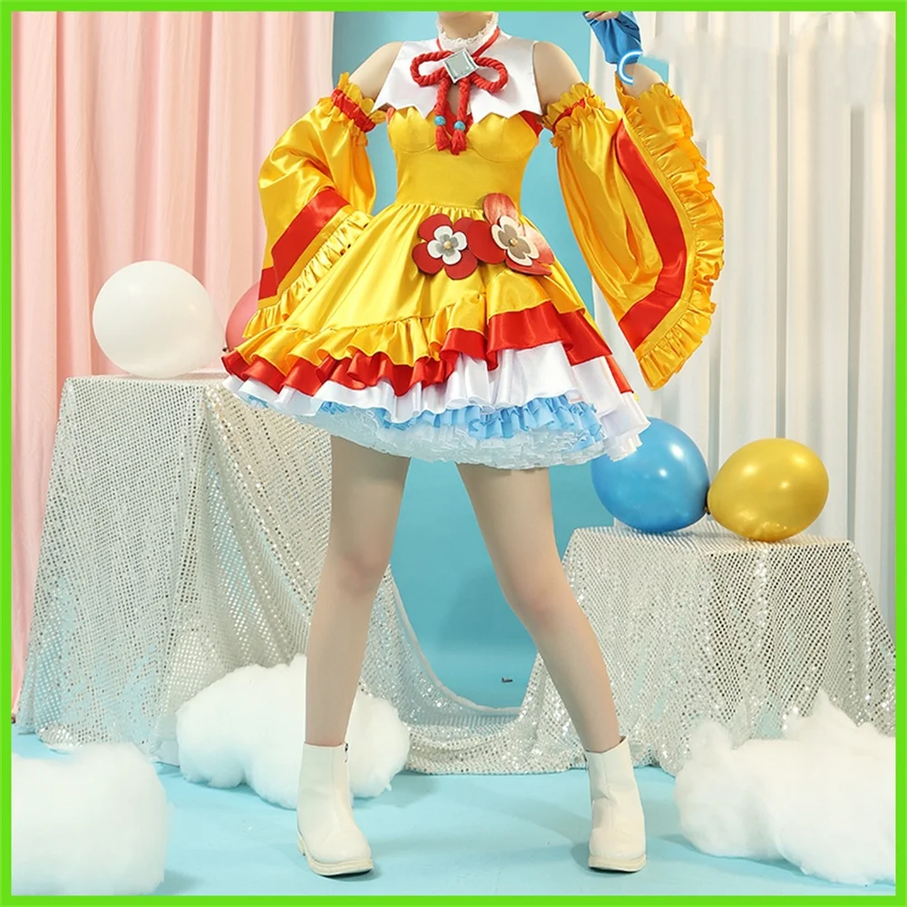 Vivi-Cos Anime Game Pretty Derby Kobayashi Performance clothing appealing  Halloween Carnival Role CosPlay Costume Complete Set