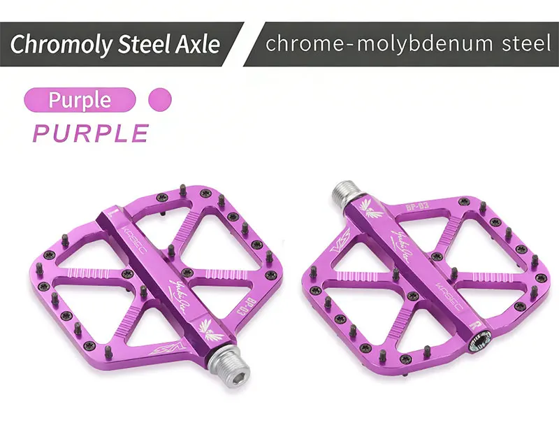 Fahrradpedale aus Aluminiumlegierung, ultraleicht, gedichtete 3-Lager-MTB-Fahrradpedale, Zubehör für Mountainbike und Rennrad, Lagerpedale – Detail 4