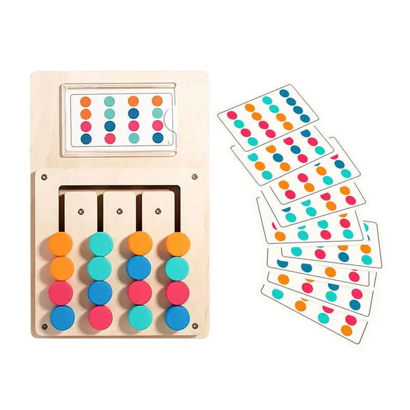 

Слайд-головоломка, настольная игра, ручной слайд-головоломка, настольная игра для малышей, логическая тренировочная игра, Дорожная Поездка, головоломка для мальчиков и девочек