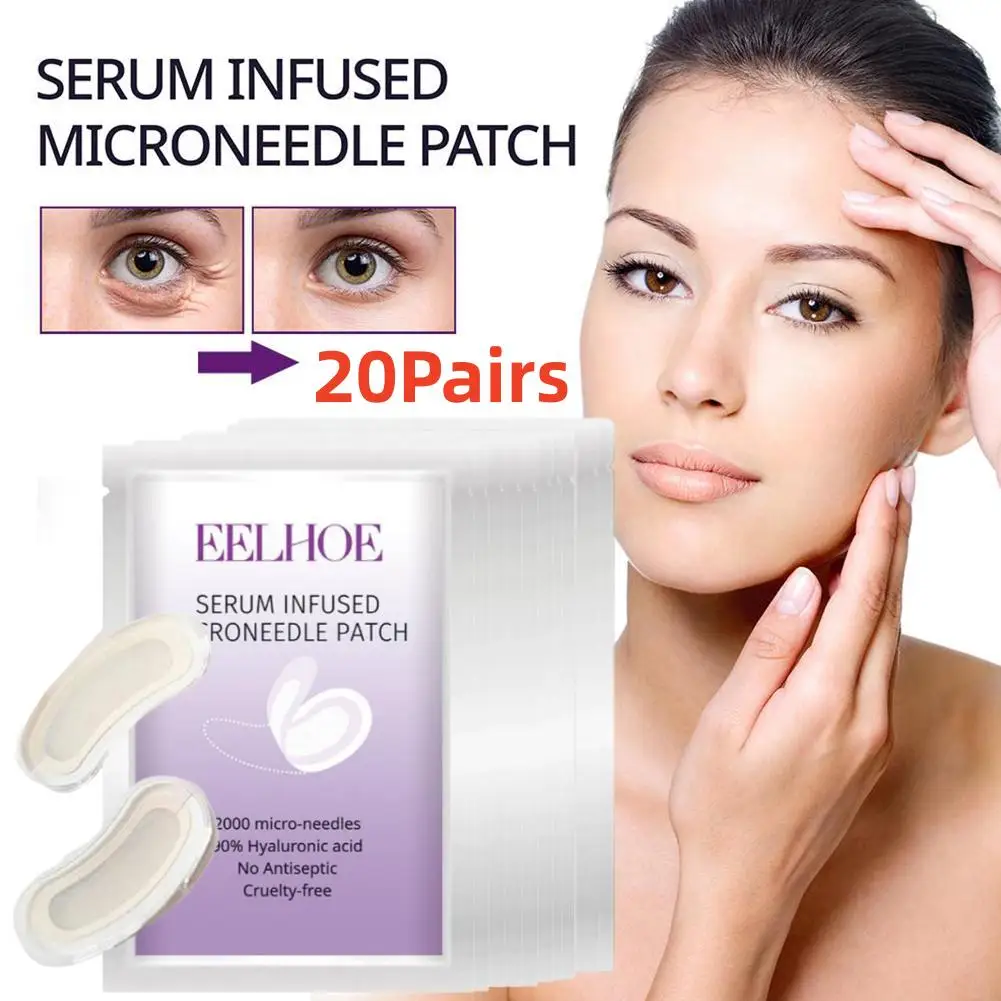 

20pairs Eye Patch Eye Mask Anti-Wrinkle Eye Smooth Eye Circles Moisturizing Care Dark Crow's Patches Hydrating