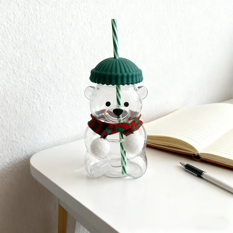 

Glass Water Cup Containers Straw Cups Milk Tea Cups And Coffee Cups With Fashionable And Cute Designs Are The Most Beloved Gifts
