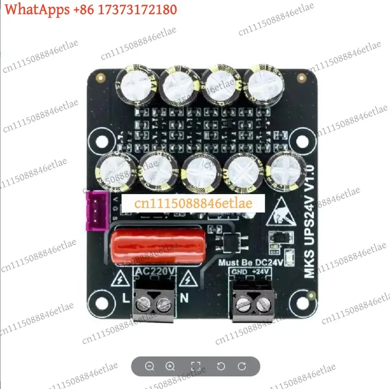 k3 for Makerbase MKS UPS Module 12V Power Loss Detection & Z-Axis Lift for 3D Printer