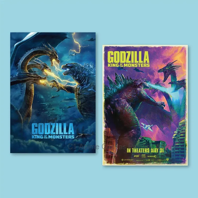 Godzilla 2 Monster King Poster, Peripheral Decorative Paintings