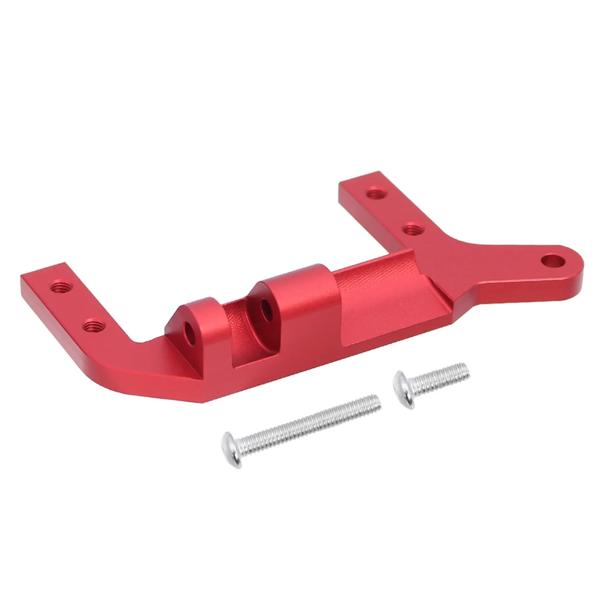 Steering Servo Mount Bracket Support Servo Mount Bracket for 1/10 Trx4 -4 Crawler RC Upgrade Parts Red