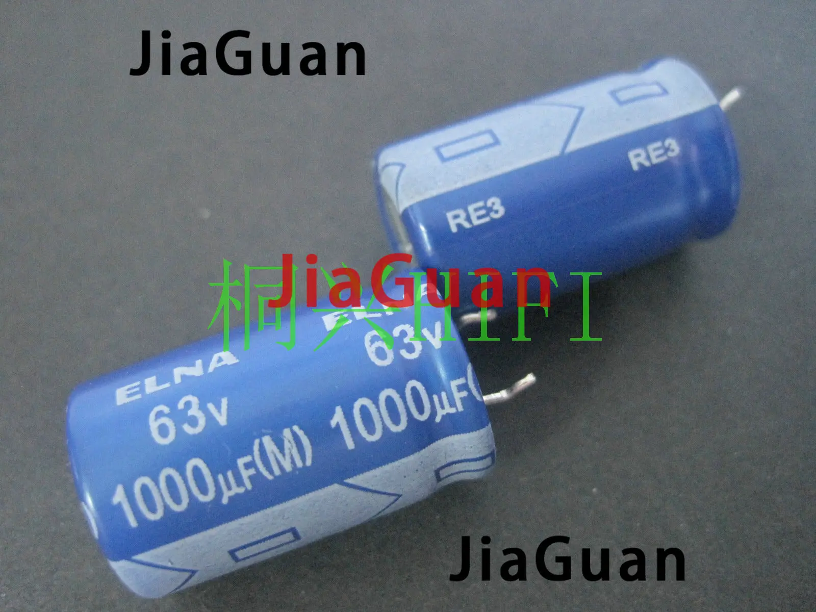 20pcs NEW ELNA RE3 63V1000UF 16X25MM audio electrolytic capacitor 1000uF/63V blue robe 1000UF 63V re3 63v 1000uf