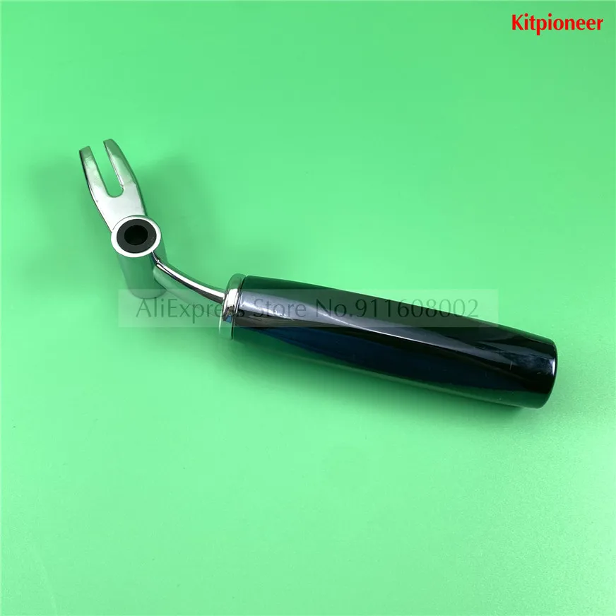 A Metal Handle Crank Spare Part Deep Blue Hand Lever Of Commercial Ice Cream Makers MQL Soft Serve Machines New Fitting