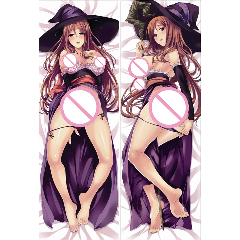 Anime Sexy Mature Female Kajo Ayame Dakimakura Akiko Pillow Cover The Royal Elder Sister Characters Long Hugs Body Pillowcase