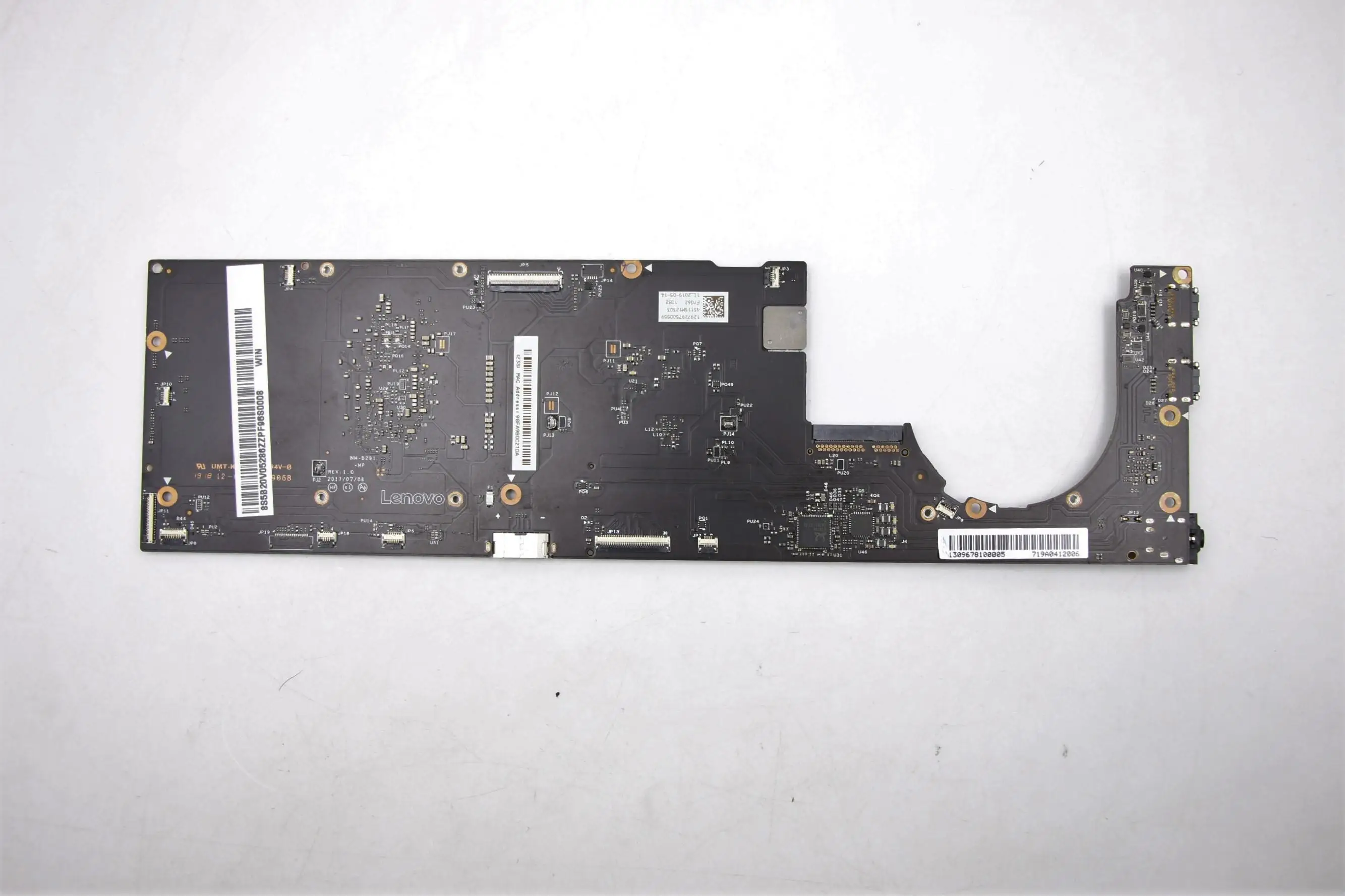 5b20v05286 Voor Lenovo Ideapad Flex Pro-13IKB Laptop Moederbord 8Gb Ram I5 8250u Processor 100% Volledig Getest