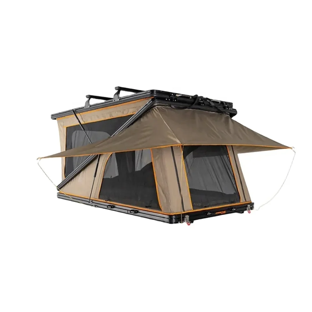 

Новинка 2025 года, всесезонные автомобильные внедорожные палатки с твердым корпусом, автоматические Z-образные палатки на крыше для кемпинга