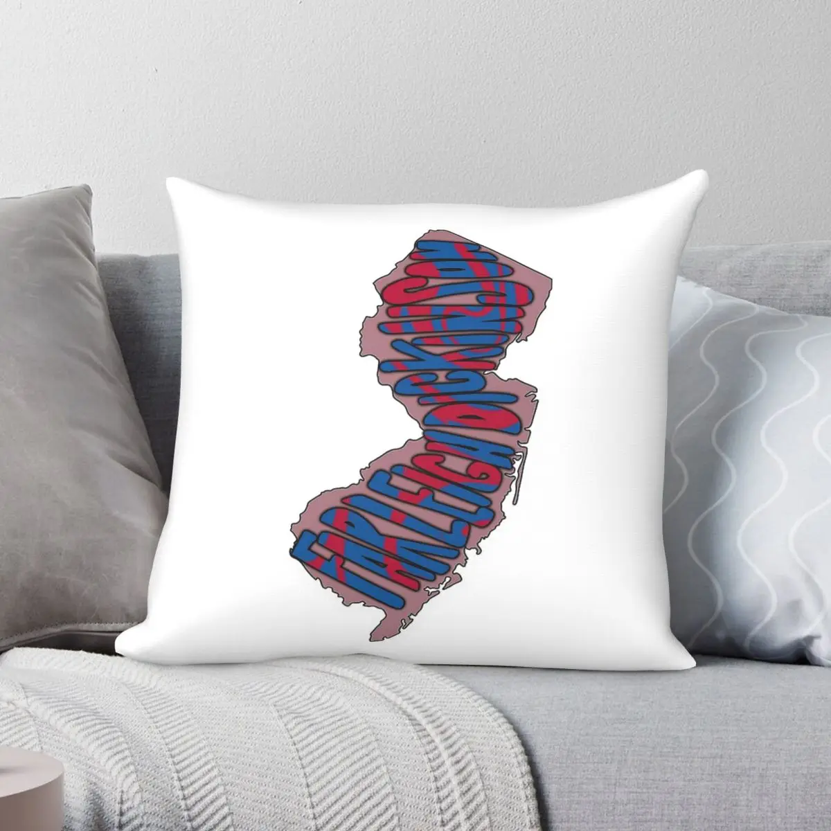 Nj Colleges Farleigh Dickinson Square Pillowcase Polyester Linen Velvet Pattern Decor Throw Pillow Case Car Cushion Cover 45x45