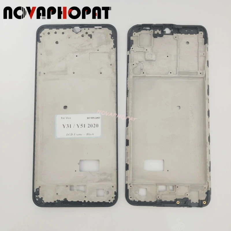 LCD Frame Front Middle Housing Cover Chassis Bezel For Vivo Y31 / Y51 2020 Front Cover