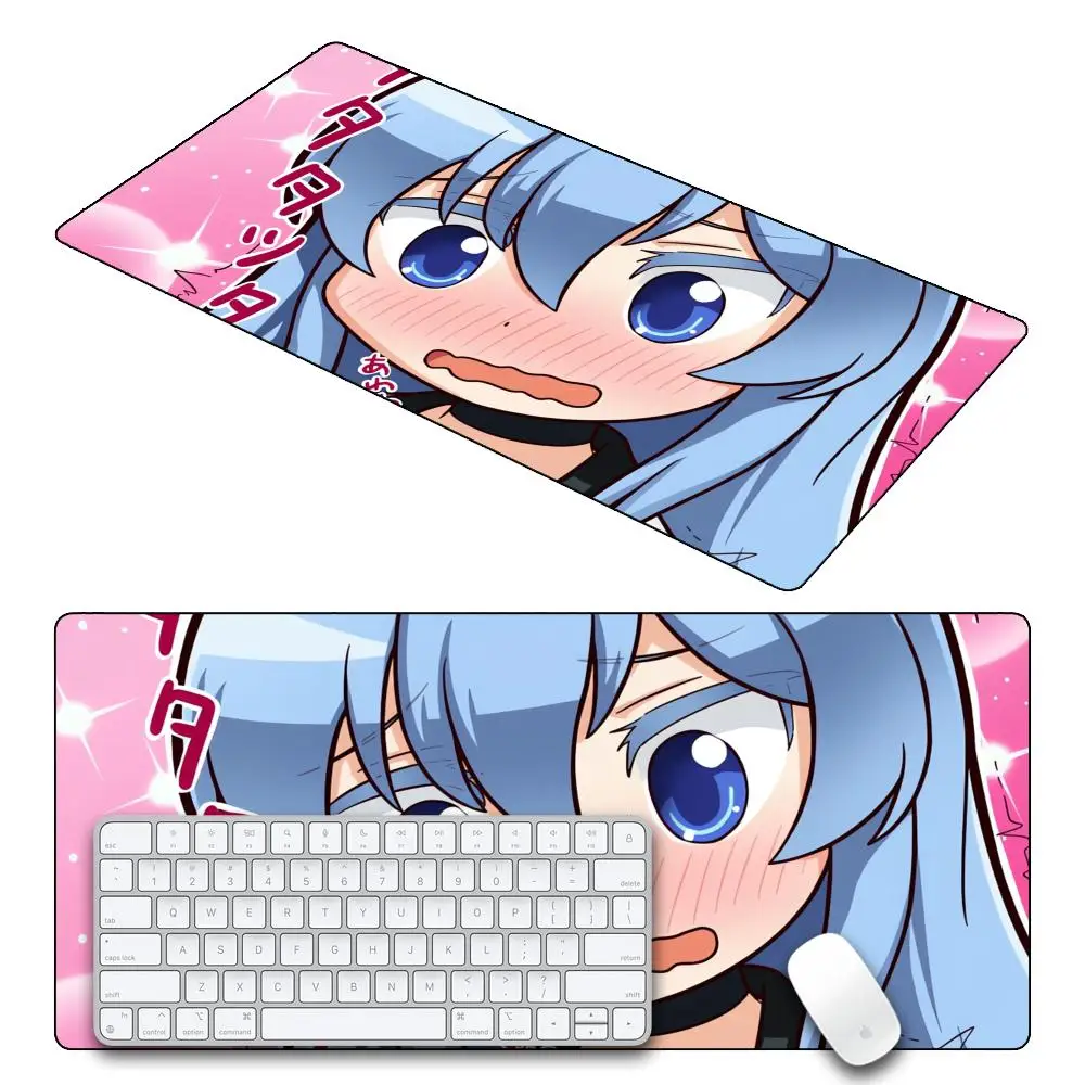 Hot Akame ga Kill Rubber Mouse Pad Cute Girl Esdeath Home Office Keybaord Mat HD Printing Desk Mat Boyfriend Gift