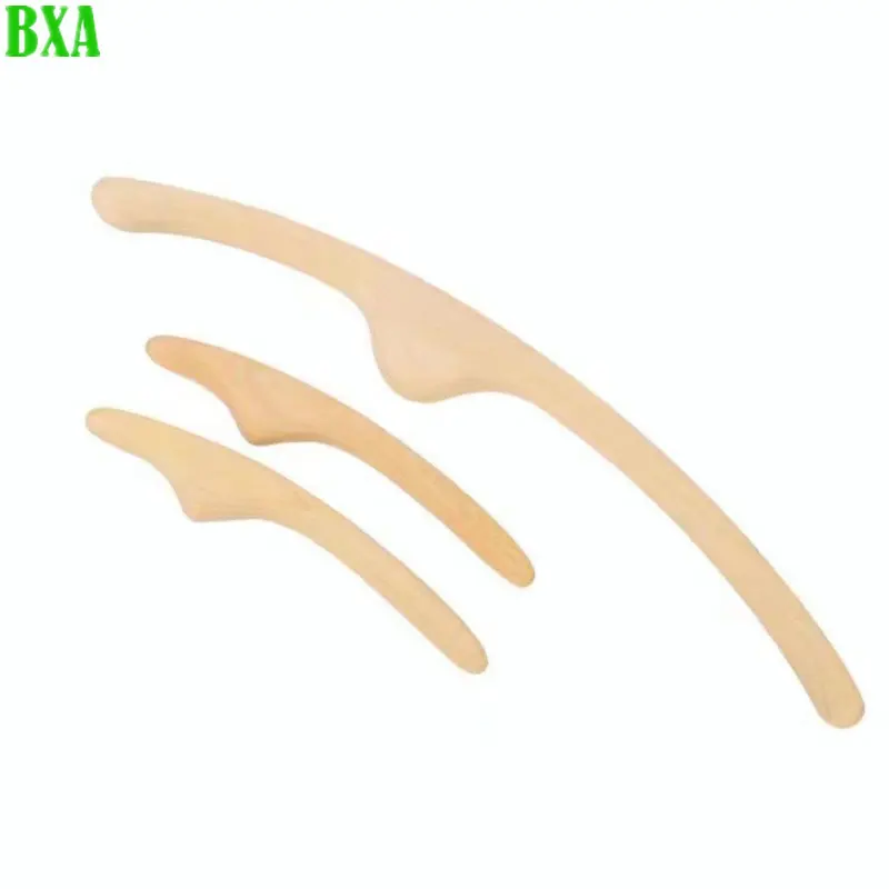 New Cypress Wood Body Carving Face Carving Massage Relax Hand Feet Body Healthcare Massage Scraping Guasha Stick