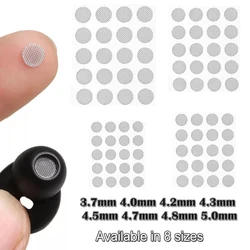 20PCS Earpiece Port Dust-proof Steel Mesh Earphone Replaceable Adhesive Self-adhesive Dust Filter Universal Headphone Earpiece
