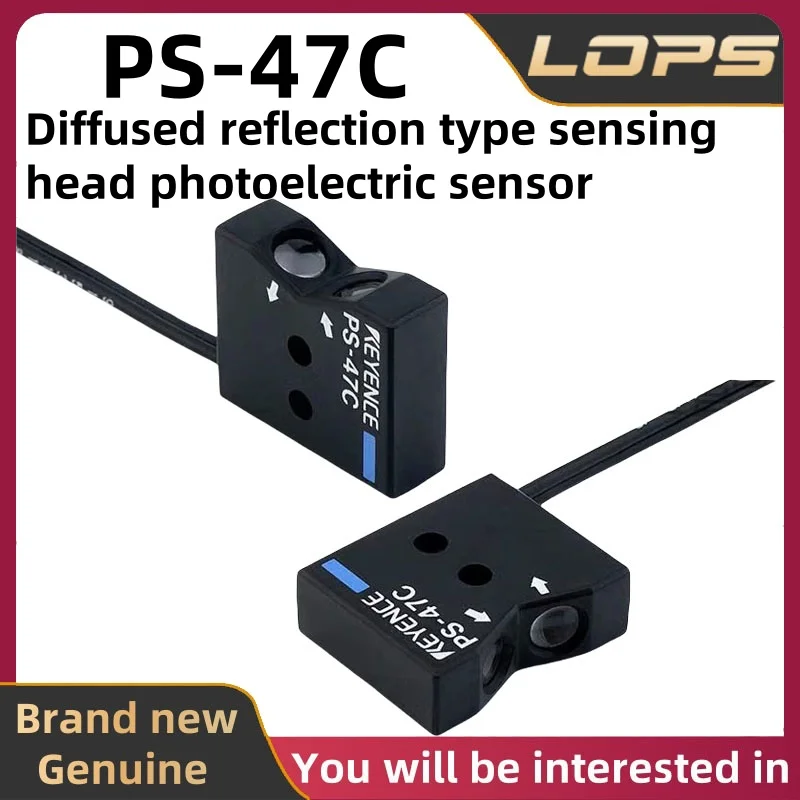 PS-47C  KEYENCE Diffused Reflection Type Sensing Head Photoelectric Sensor, Large Quantity, Welcome to In