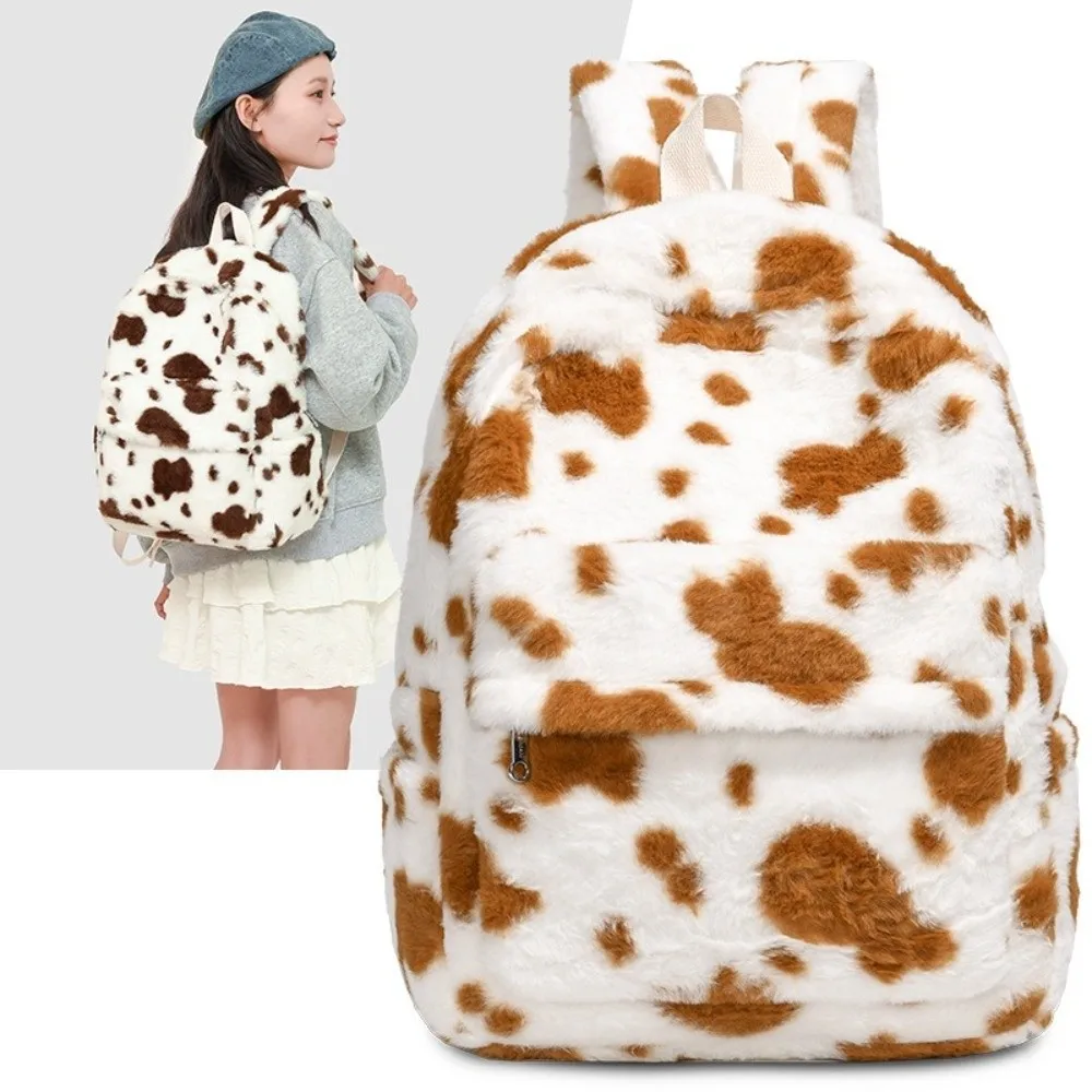 Fashion Winter Backpack Large Capacity Cute School Bag Casual Lightweight Travel Backpack College Students