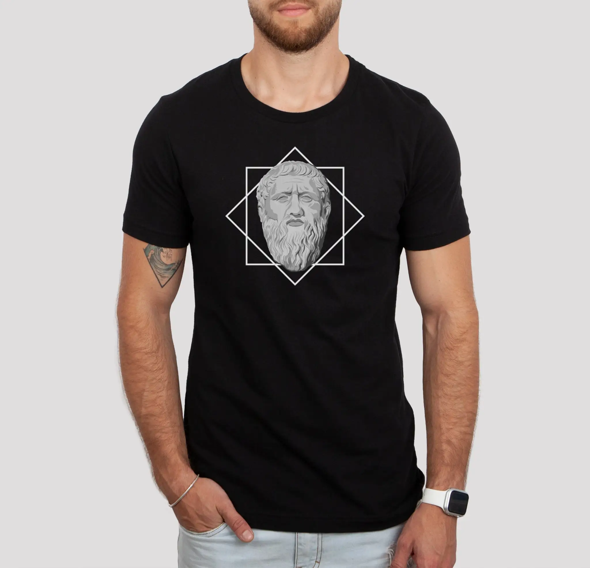 Plato Ancient Greek Philosopher Unisex T-shirt Athens Greece