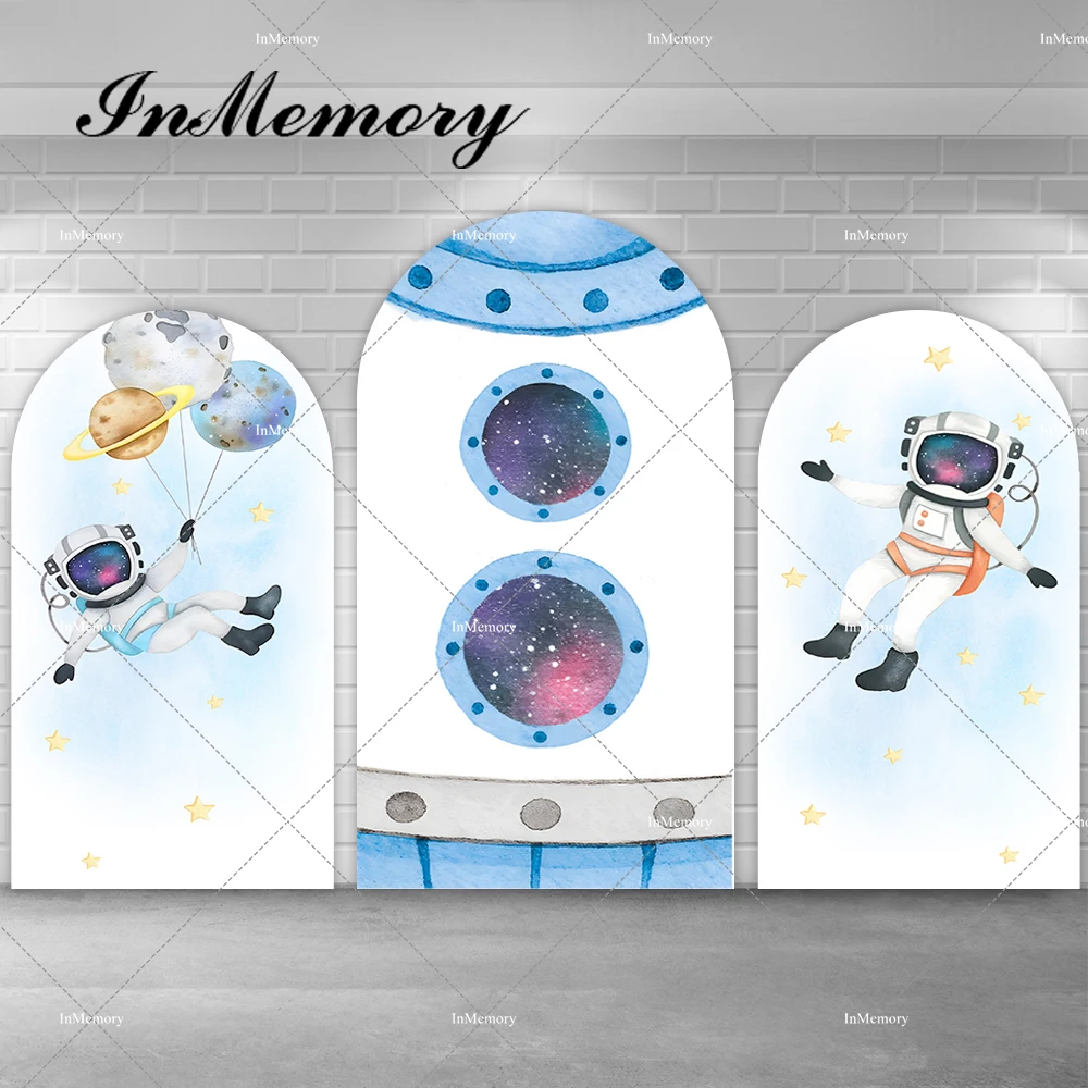 

Мальчики Космос астронавты тема чиара стена Арка фон крышка мультфильм ребенок душ фоны десерт стол Baner на заказ