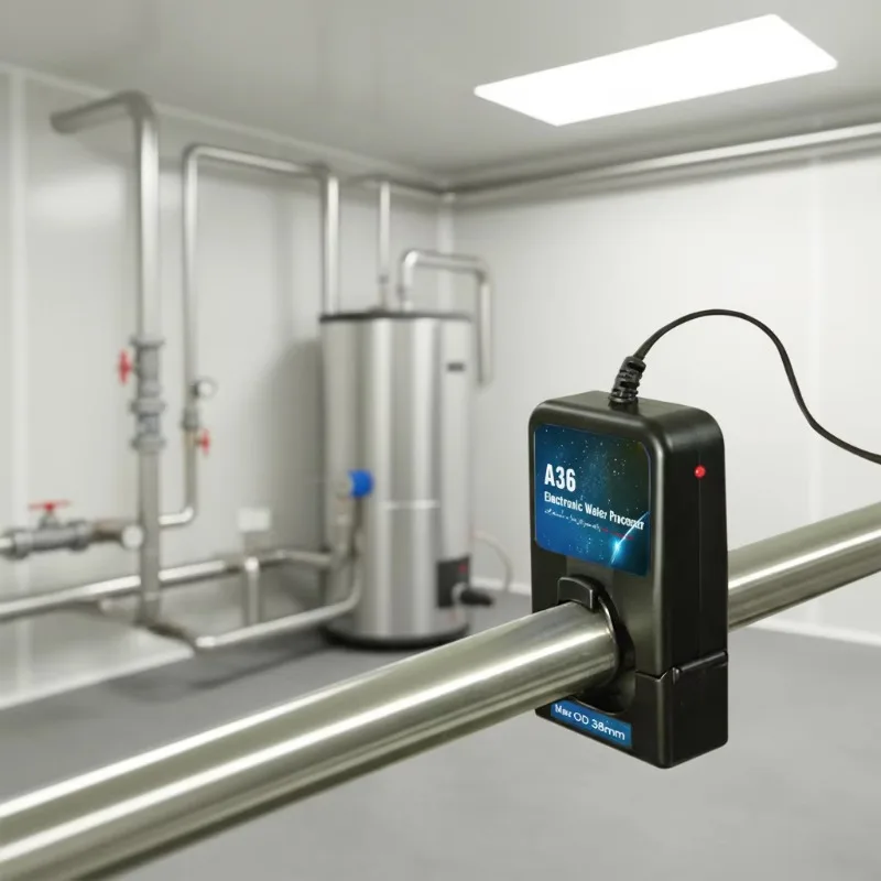High Efficiency 100-220V Automatic Whole House Water Softener Magnetic Electronic Descaler Deodorizer Descaler for Water