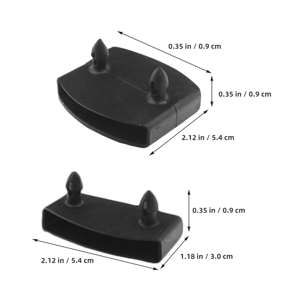 

1 Set Plastic Slat End Caps Holders For Bed Frame Durable Furniture Bed Slat Accessories Reusable Connector Multi-Use End Cap