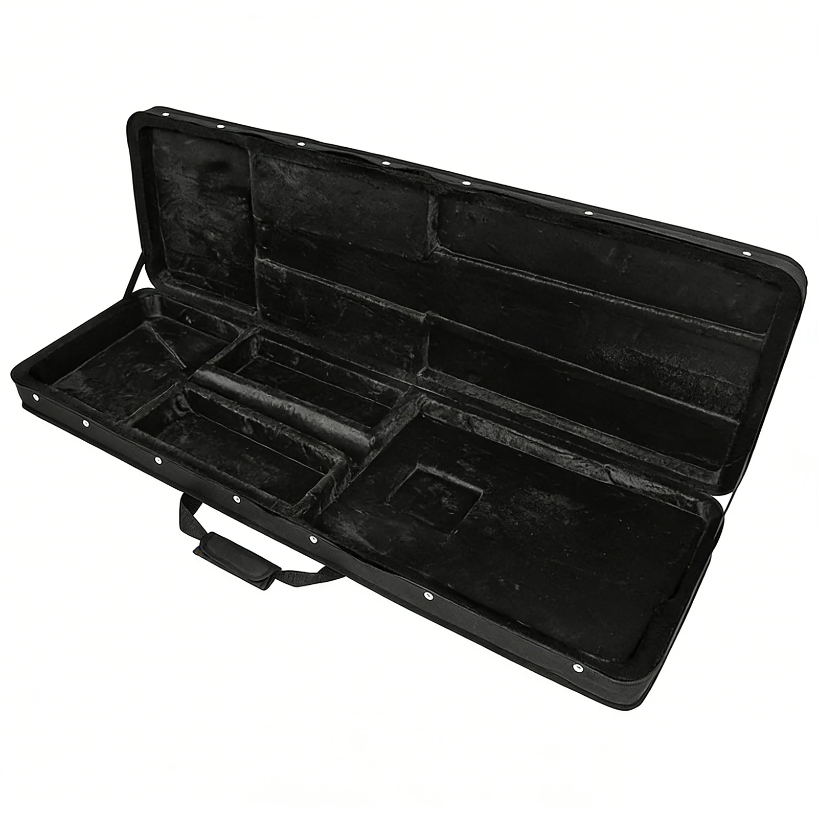 

Wear Resistant Guitar Case Travel Backpack Shockproof Oxford Gig Bag with Compartment for Electric Guitar