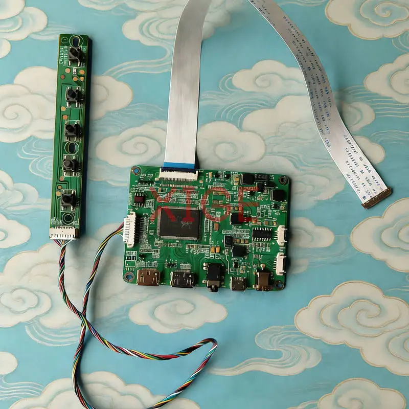 

Controller Drive Board Fit B156XTN04 B156XTN03 B156XTN02 B156XTN01 Laptop Matrix 1366x768 EDP-30 Pin 1366*768 2Mini-HDMI DIY Kit