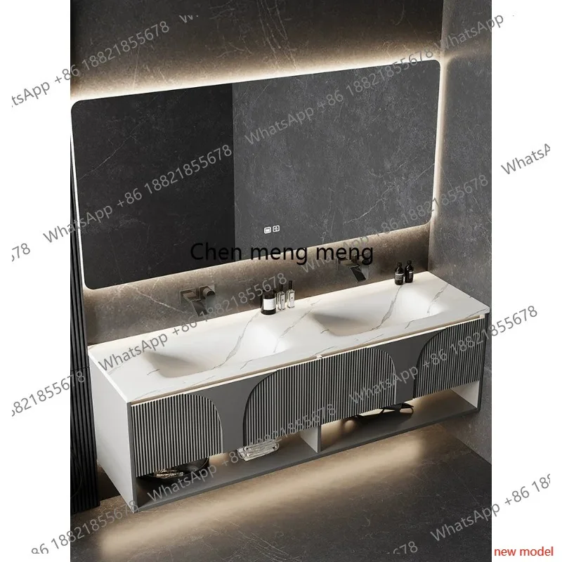 

Новая интегрированная раковина, тумба для ванной, комбинированная раковина-умывальник, туалетный столик. A178